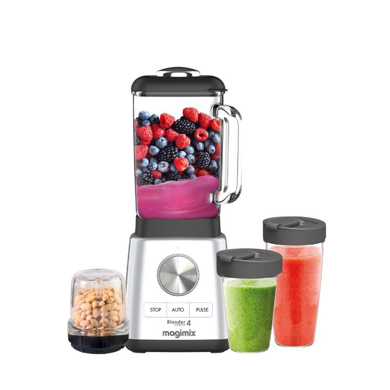 Blender Power 4 Premium Chrome Mat - 1
